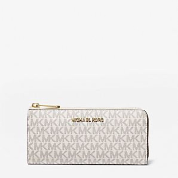 Jet Set Travel Large Logo Quarter-Zip Wallet - Picture 1 of 1